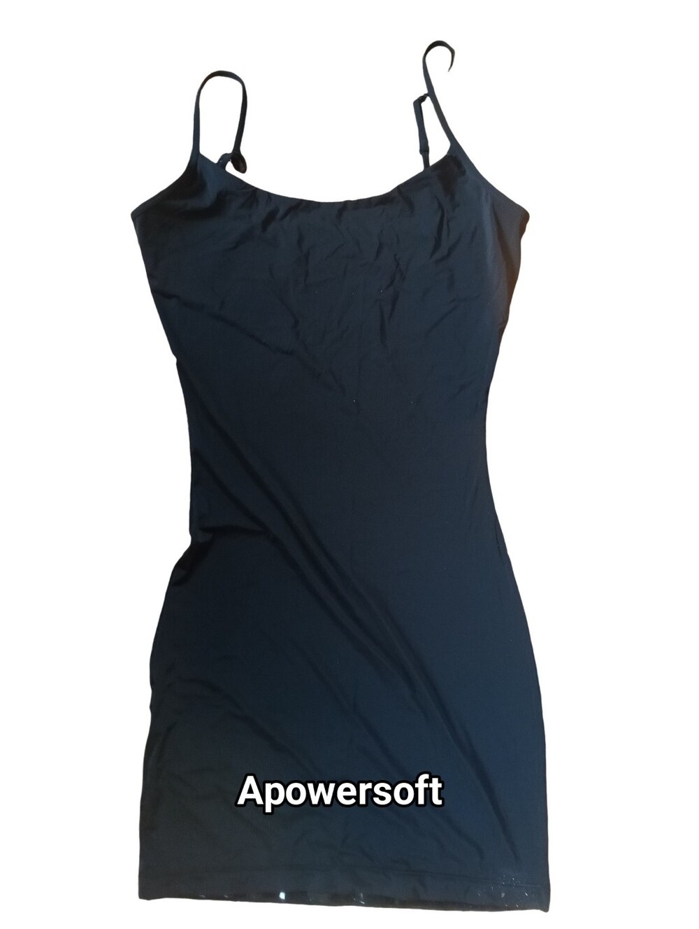 Jockey Size M Light Shaping Slip with Adjustable Straps & Stay-Put Inner Hem